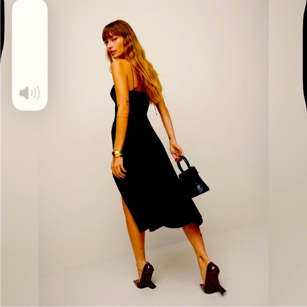 Classic black dress for any occasion, worn only once. In the perfect condition.